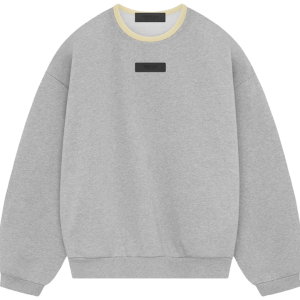 gray Crewneck Essentials Sweatshrit