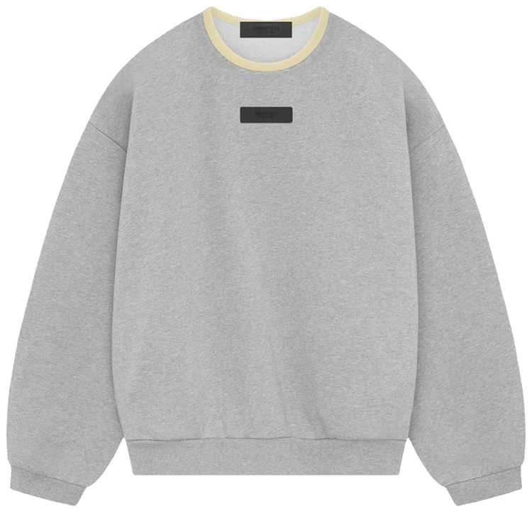 gray Crewneck Essentials Sweatshrit gray Crewneck Essentials Sweatshrit
