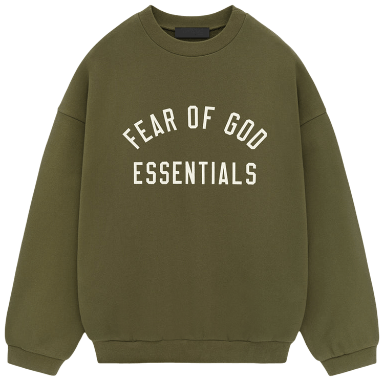 dark green Essentials Sweatshirt dark green Essentials Sweatshirt