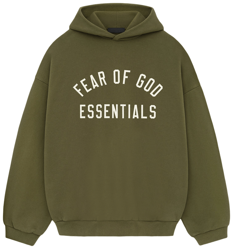 Military Green FOG Essentials Hoodie Military Green FOG Essentials Hoodie