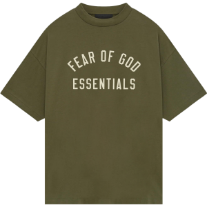 Olive green Essentials T shirt