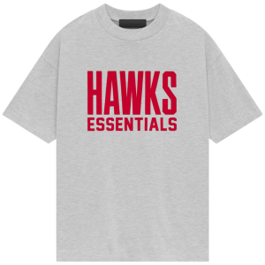 gray hawks Essentials Logo T shirt