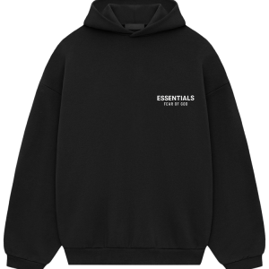 Cotton Blend Fleece Essential Hoodie