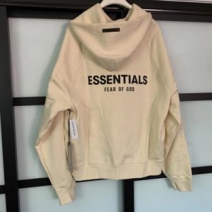 Beige FOG Essentials Hoodie