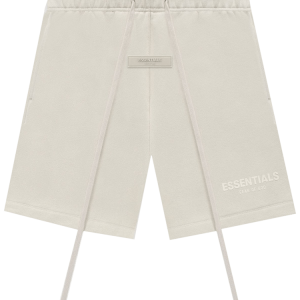 Essentials White Shorts