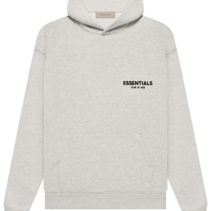 Fog Light Oatmel Essentials Hoodie