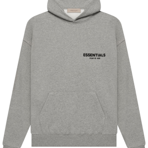 Grey Essentials Hoodie