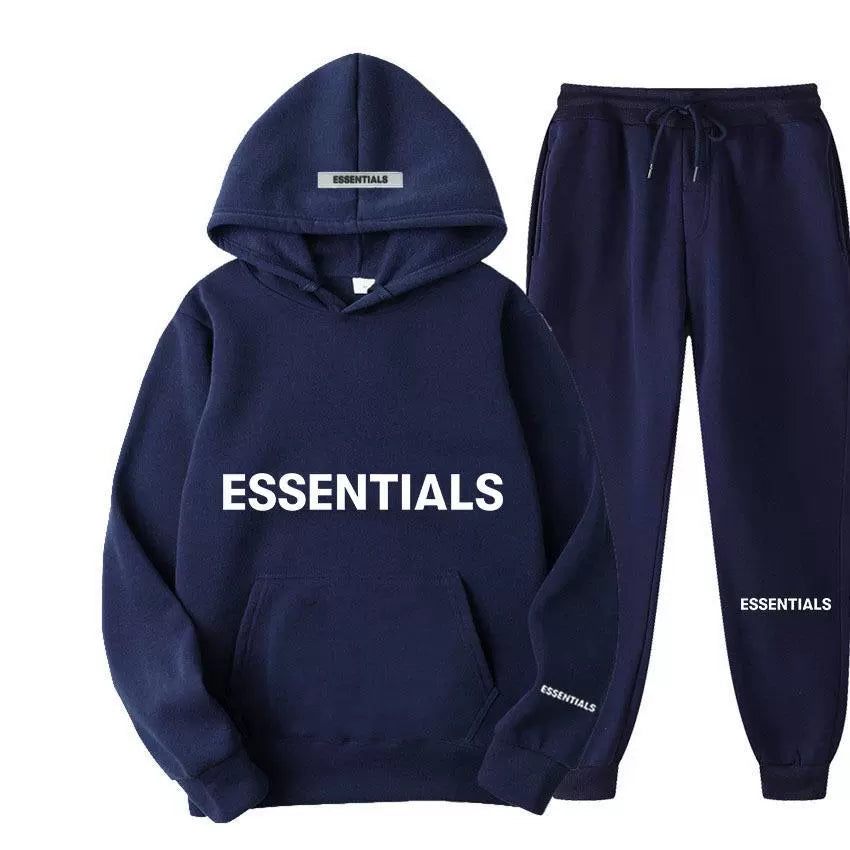Essentials Blue Tracksuit Essentials Blue Tracksuit