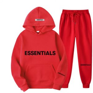 Essentials Red Tracksuit