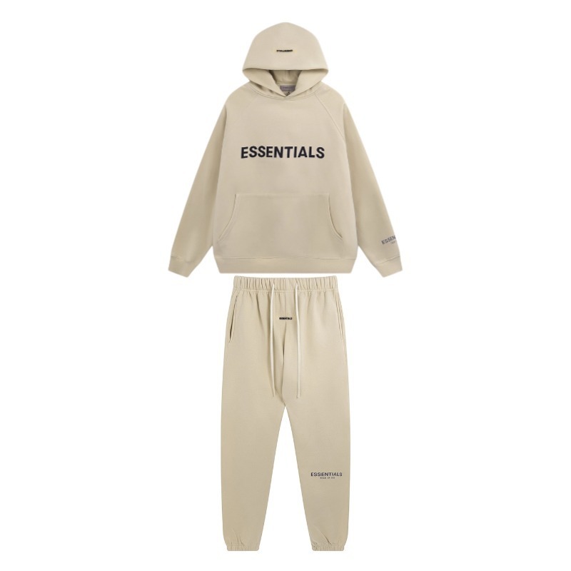 Essentials Beige Tracksuit Essentials Beige Tracksuit