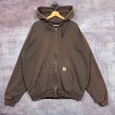Brown Zip Up Essentials Hoodie | Essentials Brown Hoodie