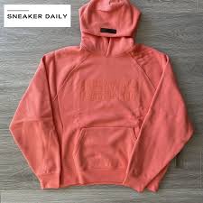 Coral Essentials hoodie