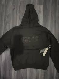 dark Grey Essentials Hoodie