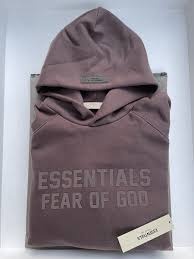 Essentials Drak Brown Hoodie