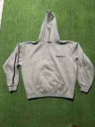 Essentiasl Light grey Hoodie
