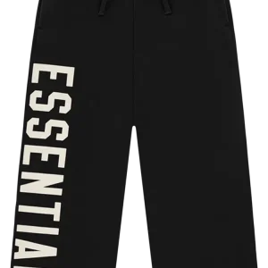 Black Essentials Sweatpants