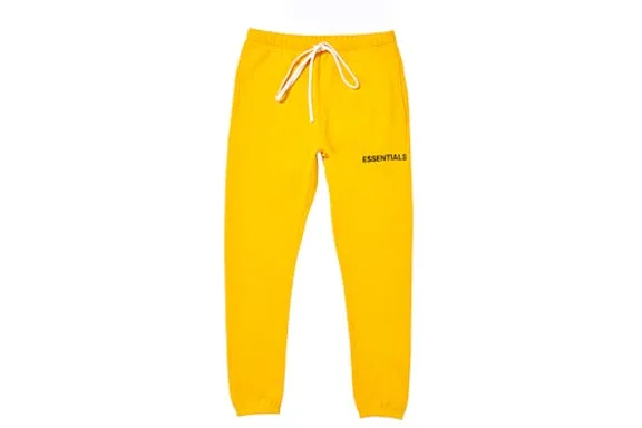 Yellow Essentials Sweatpants Yellow Essentials Sweatpants