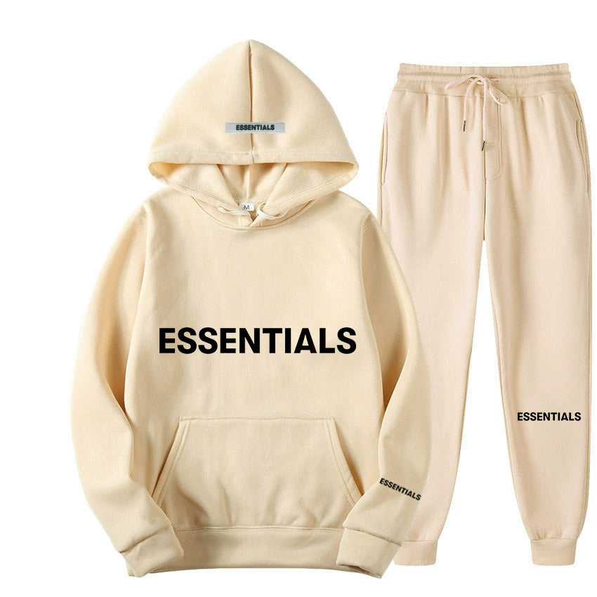 Beige Essentials Tracksuit Beige Essentials Tracksuit