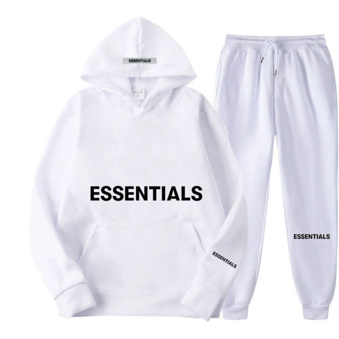 White Essentials Tracksuit White Essentials Tracksuit