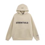 Light Brown Essentials Hoodie
