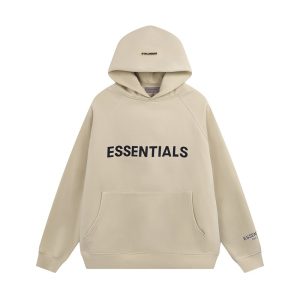 Light Brown Essentials Hoodie