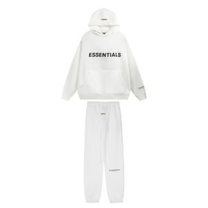 White Essentials Tracksuit