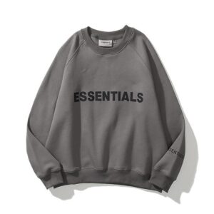 Dark Grey Essentials sweatshirt