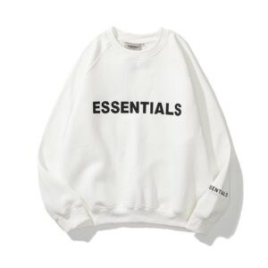Essentials White Sweatshit