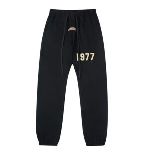 1977 Black Essentials Sweatpant