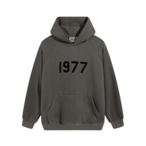 1977 Black Essentials Hoodie