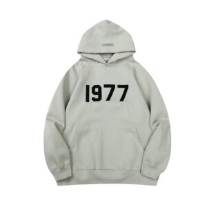 Mint Gray Essentials Hoodie